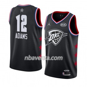 Camiseta Hombre Oklahoma City Thunder Steven Adams 12 2019 All-Star Jordan Brand Negro Swingman